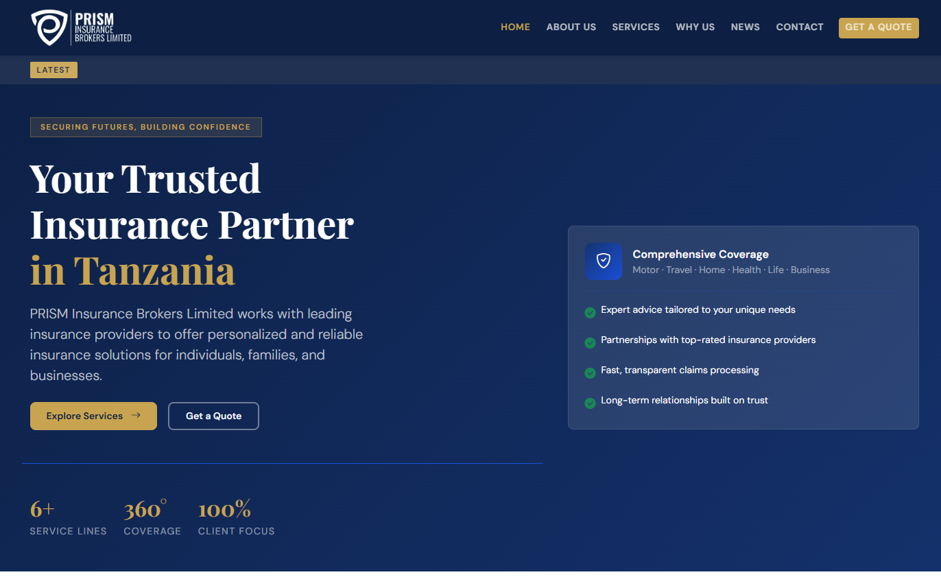 Prism - Websited Developemt