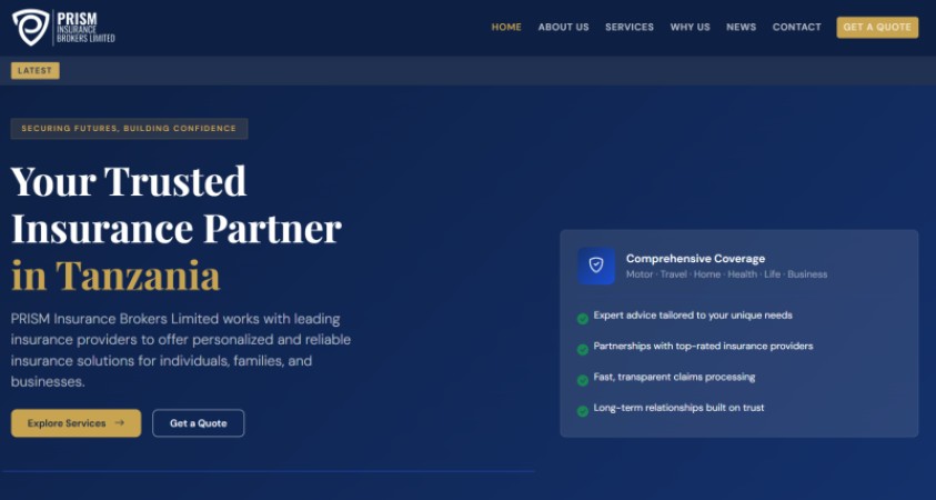 Prism - Websited Developemt